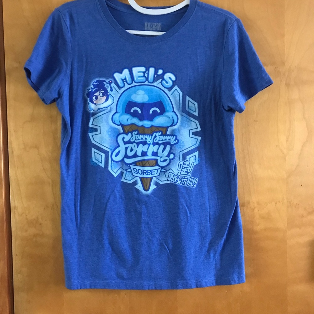 Mei's Sorbet Graphic Tee - Blue